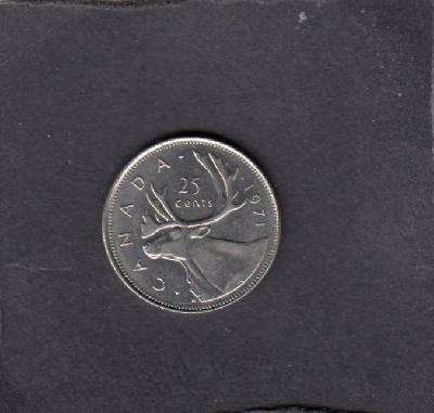 Beschrijving: 25 Cent  DEER  